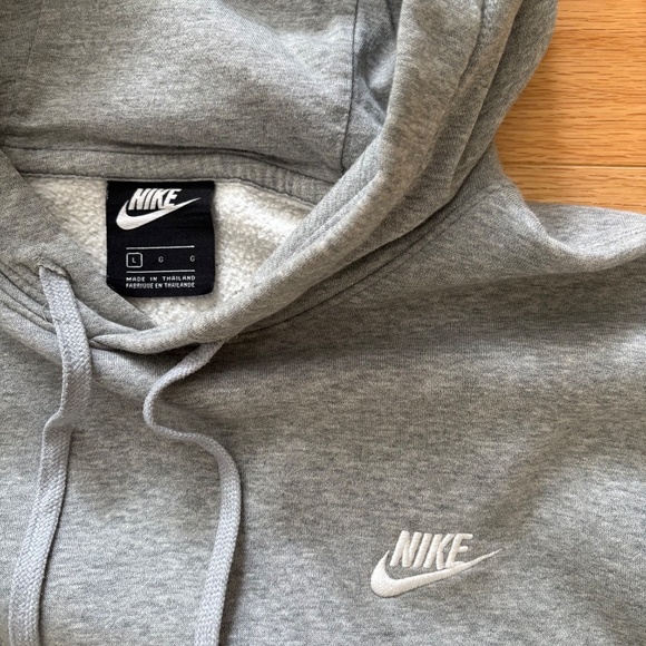 Nike Heathered grey hoodie - Picture 2 of 3
